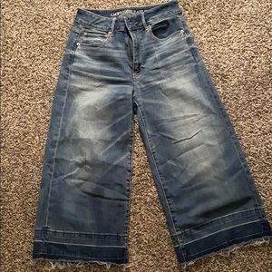 Flared American Eagle Jeans.